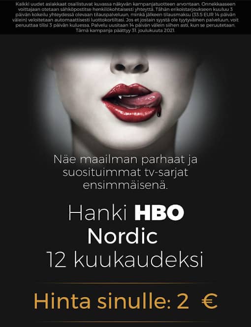 HBO Nordic huijaussivusto mobiili